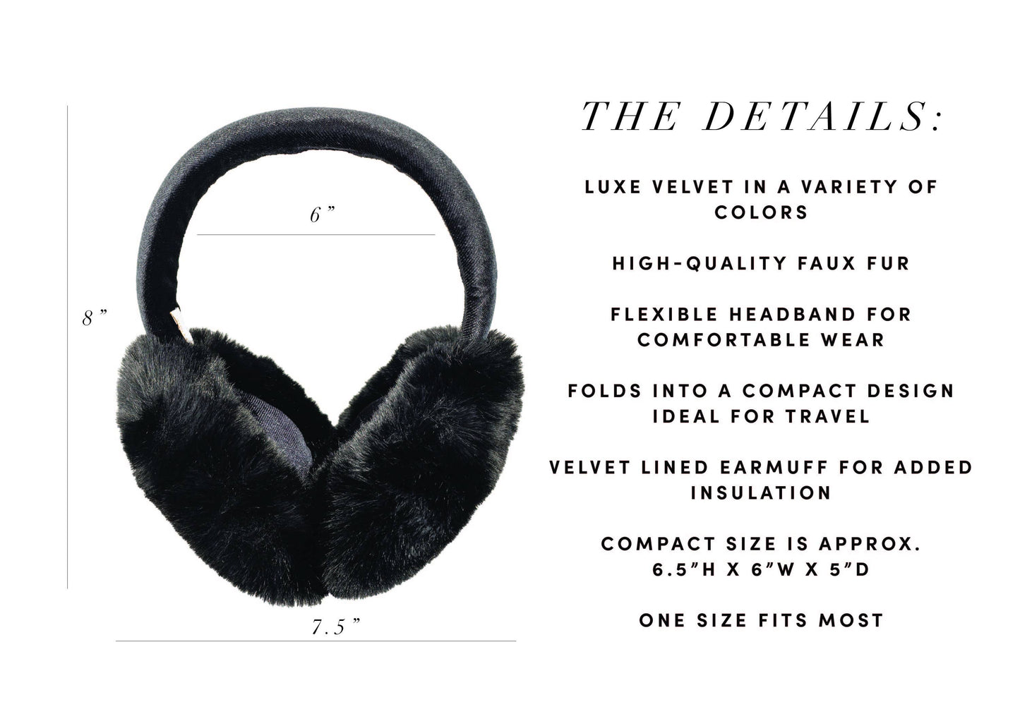 Chloe Velvet Earmuff