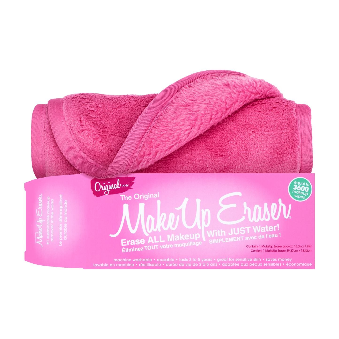 Original Pink PRO MakeUp Eraser