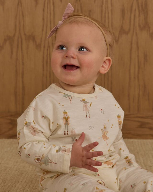 Henley Jumpsuit in Nutcracker - Rylee + Cru
