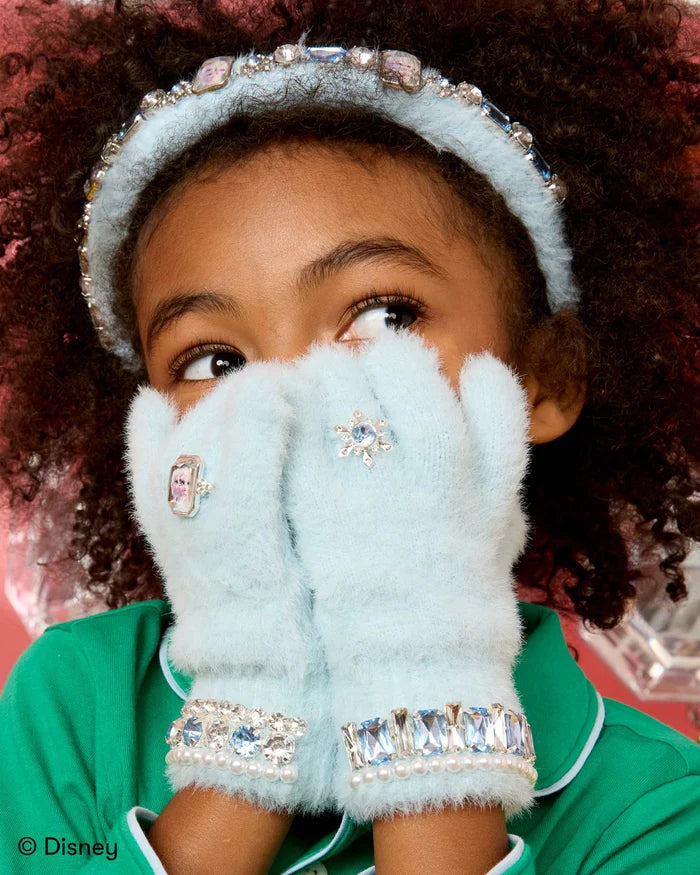 Disney Frozen Elsa Jeweled Gloves -Super Smalls