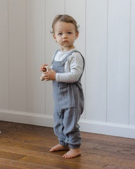 Baby Overall in Slate | Quincy Mae