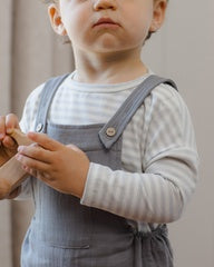 Baby Overall in Slate | Quincy Mae