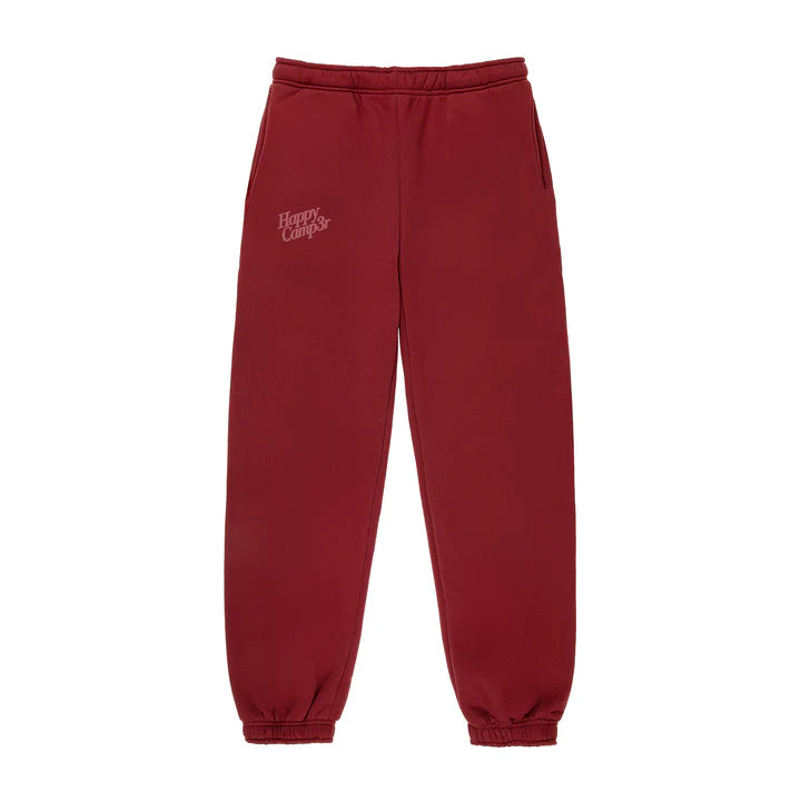 Puff Series Sweatpants - Burgandy