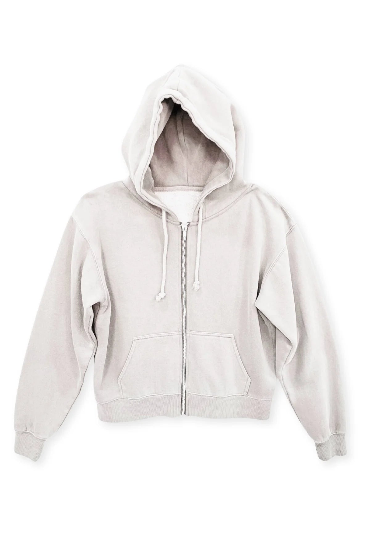 Tween Cody Zip Hoodie Ecru - Katie JNYC
