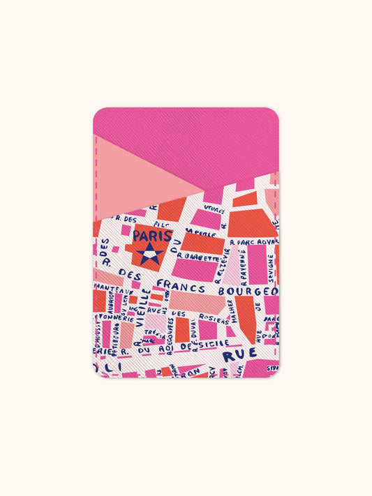 Rues de Paris Cell Phone Wallet