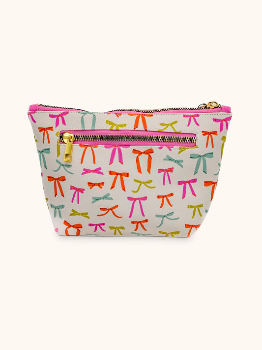 Put a Bow on it Clutch Cosmetic Pouch