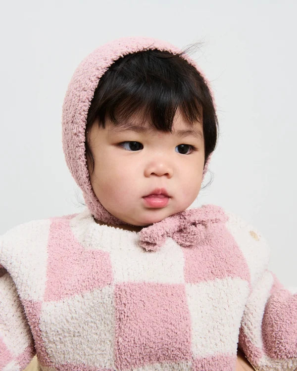 Checkers Fuzzy Boxy Baby & Toddler Sweater | 7AM Enfant