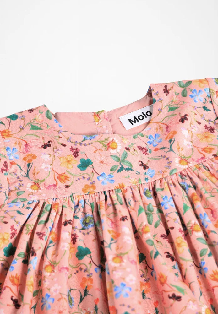 Claire Floral Dress in Pink | Molo
