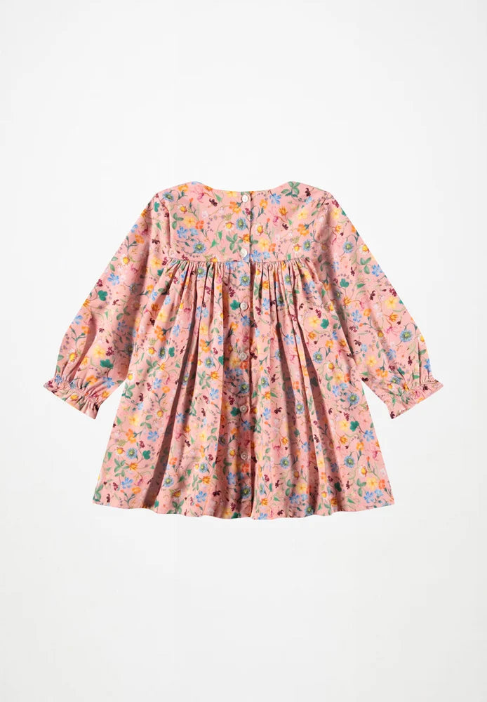 Claire Floral Dress in Pink | Molo