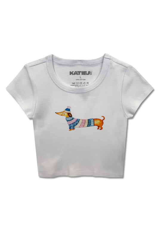 Dachshund Graphic Tee - KatieJ NYC