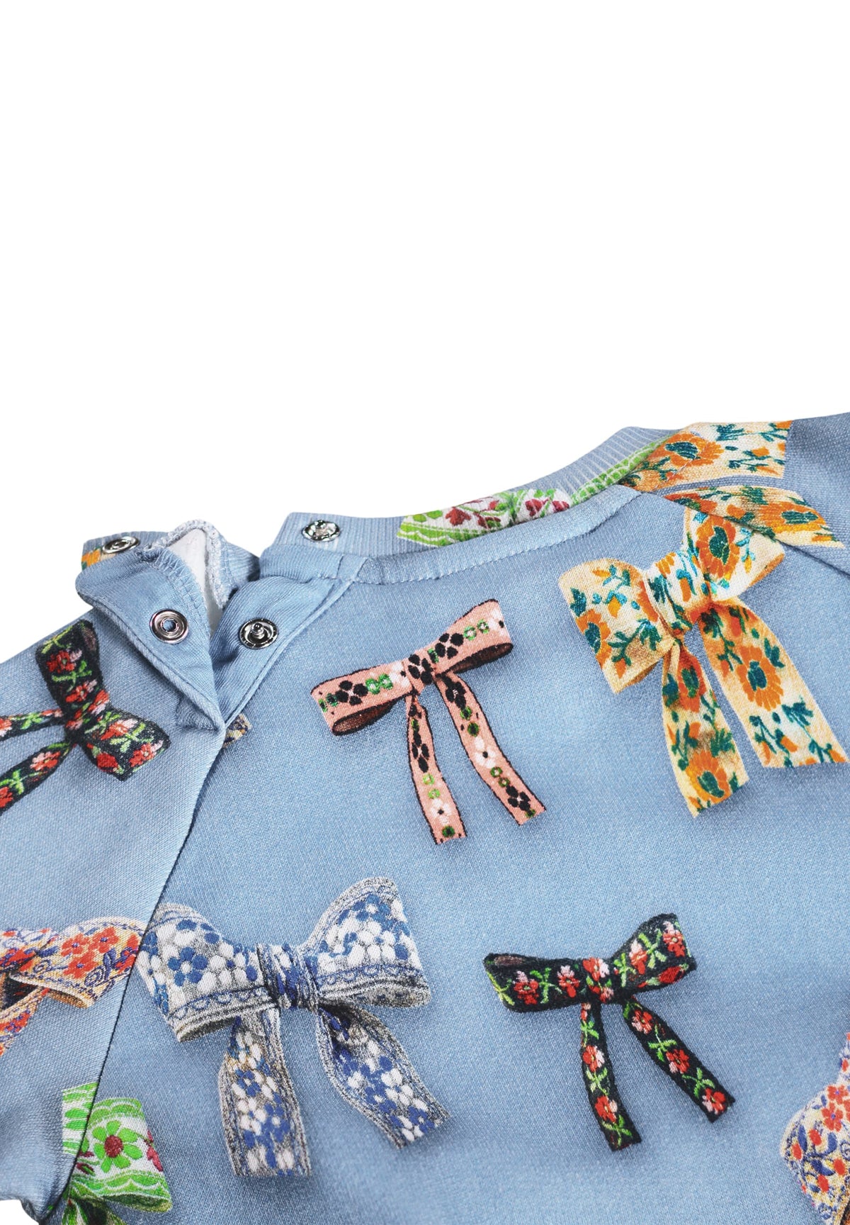 Disc Sweatshirt Mini Bows | Molo