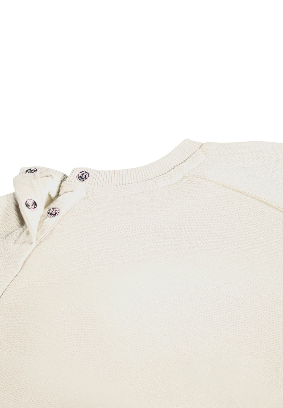 Disc Teddy Bear Sweatshirt in Off-White | Molo