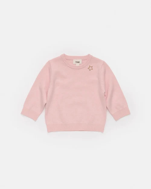 Faux Cashmere Baby & Toddler Crewneck Sweater | 7AM Enfant