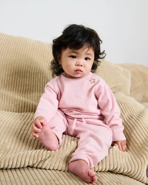 Faux Cashmere Baby & Toddler Crewneck Sweater | 7AM Enfant