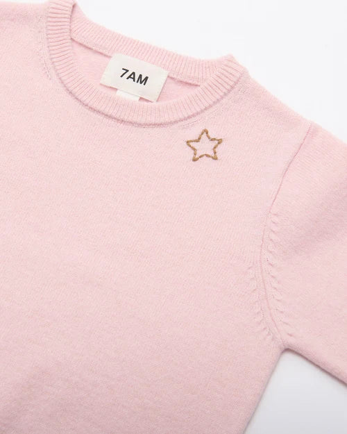 Faux Cashmere Baby & Toddler Crewneck Sweater | 7AM Enfant