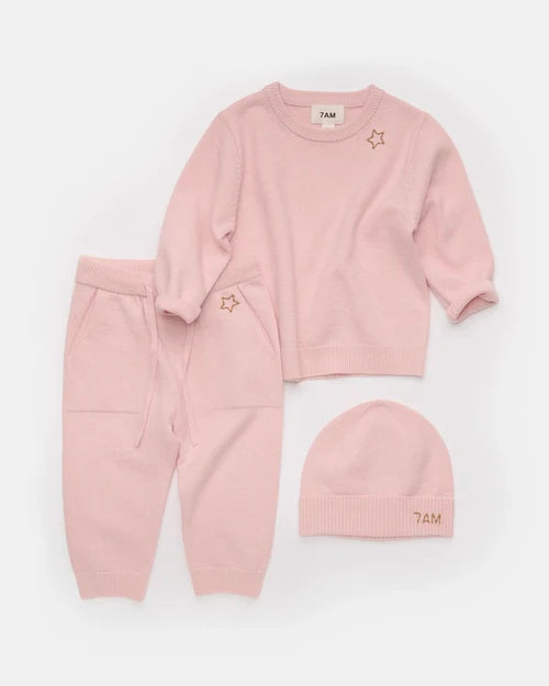 Faux Cashmere Baby & Toddler Crewneck Sweater | 7AM Enfant