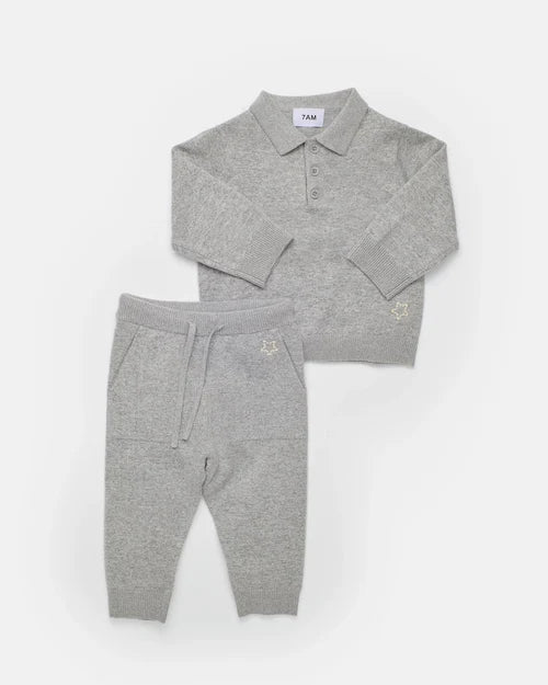 Faux Cashmere Baby & Toddler Joggers | 7AM Enfant