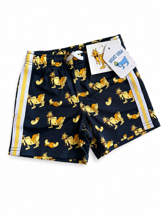 GOAT USA Toddler Chuck Cheesy All-Over Print Mesh Shorts