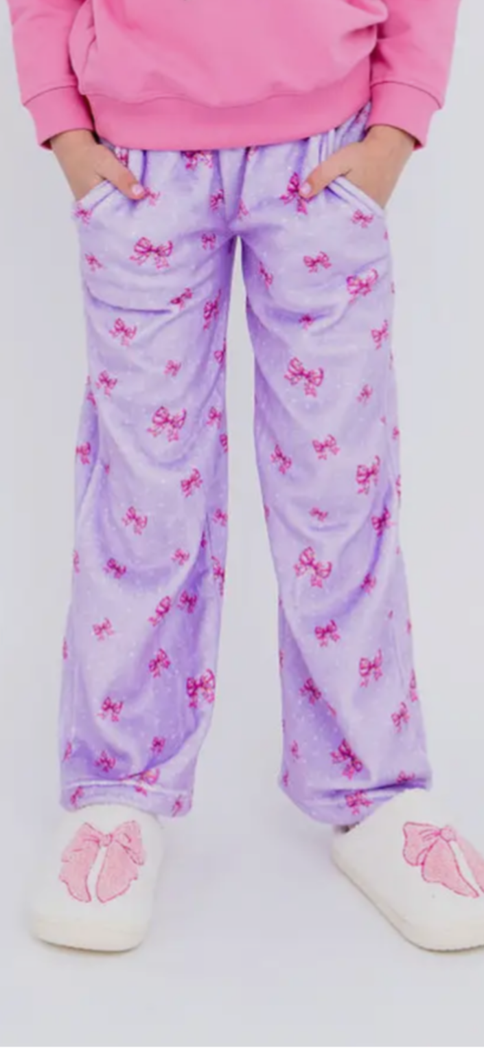 Holiday Bows Loungewear Pant - Preppy Goose