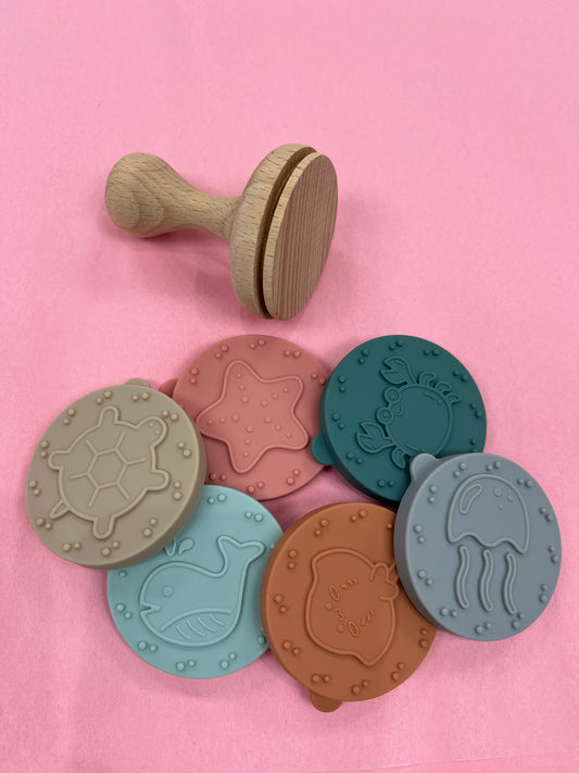 Sili Seals Set - three hearts