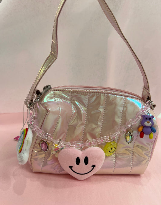 Tye Dye Link Charm Bag