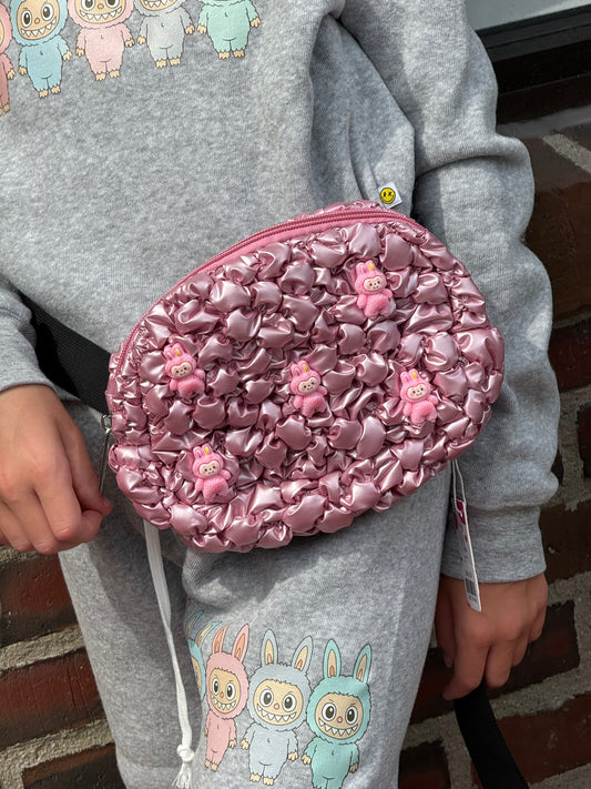 Labubu adjustable waist bag