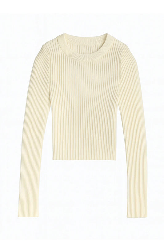Jeannie Sweater in Oatmeal - KatieJNYC