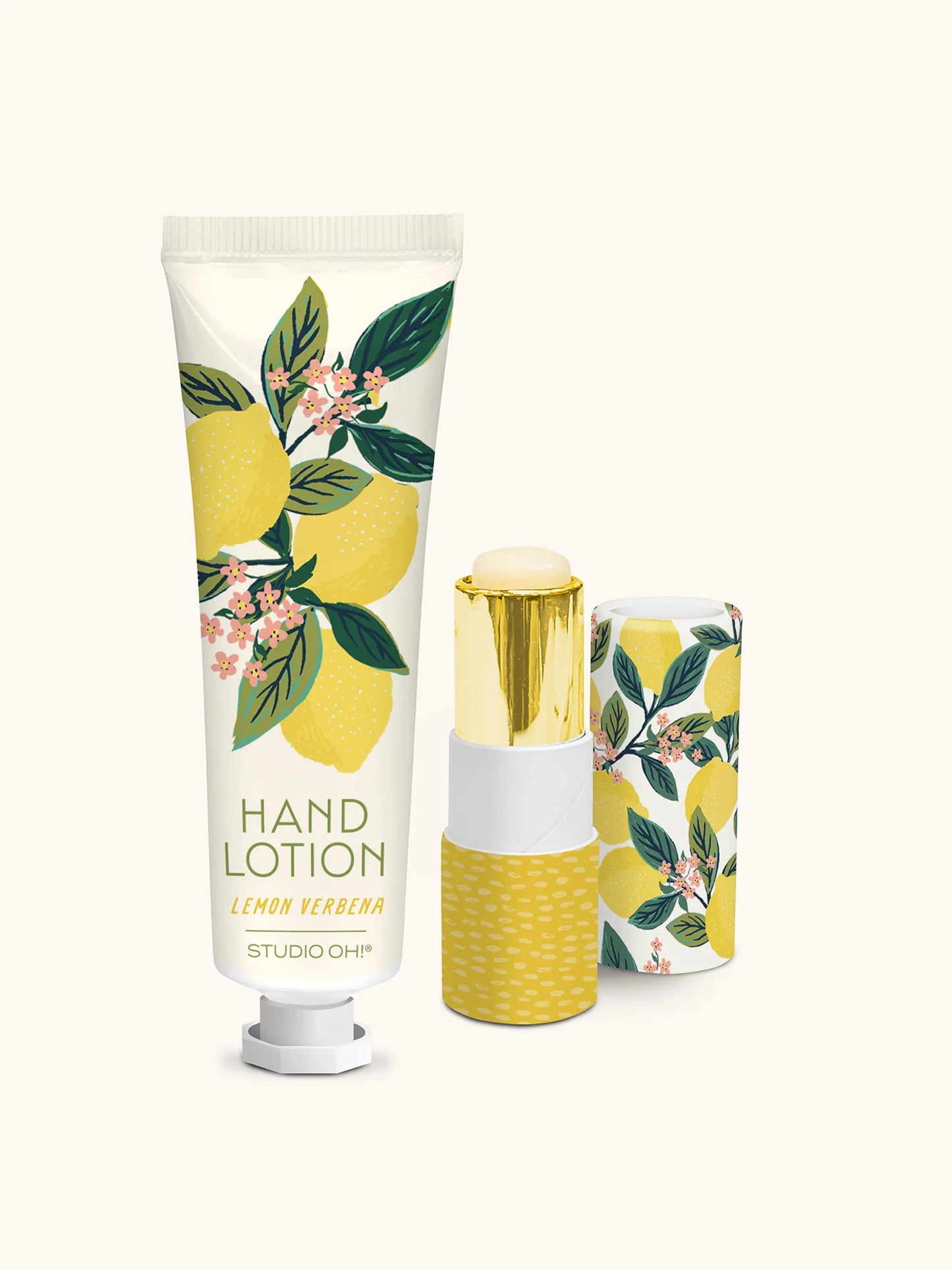 Lemon Tree Lip Balm & Hand Lotion Set