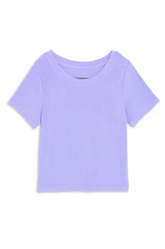 Livi Tee in Lavender - KatieJ NYC
