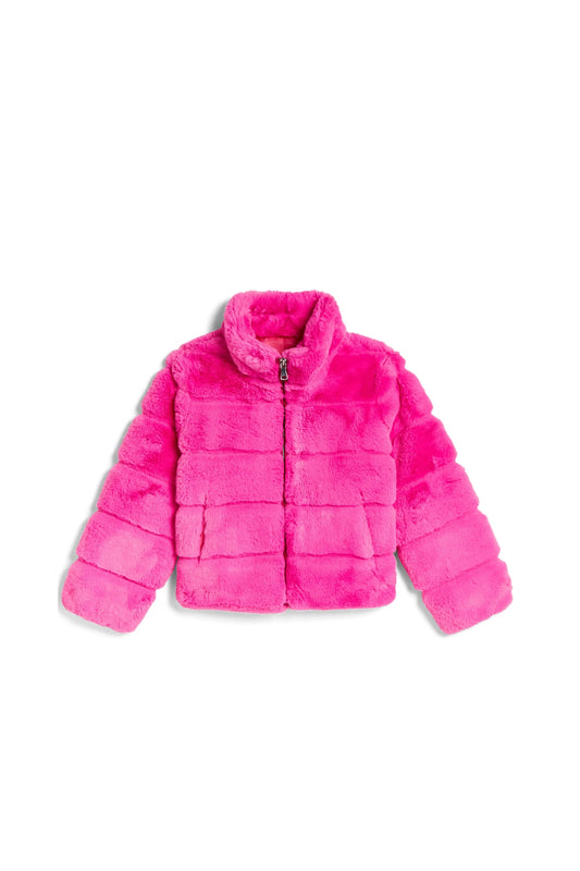 Teddy Fur Puffer Jacket - tractr