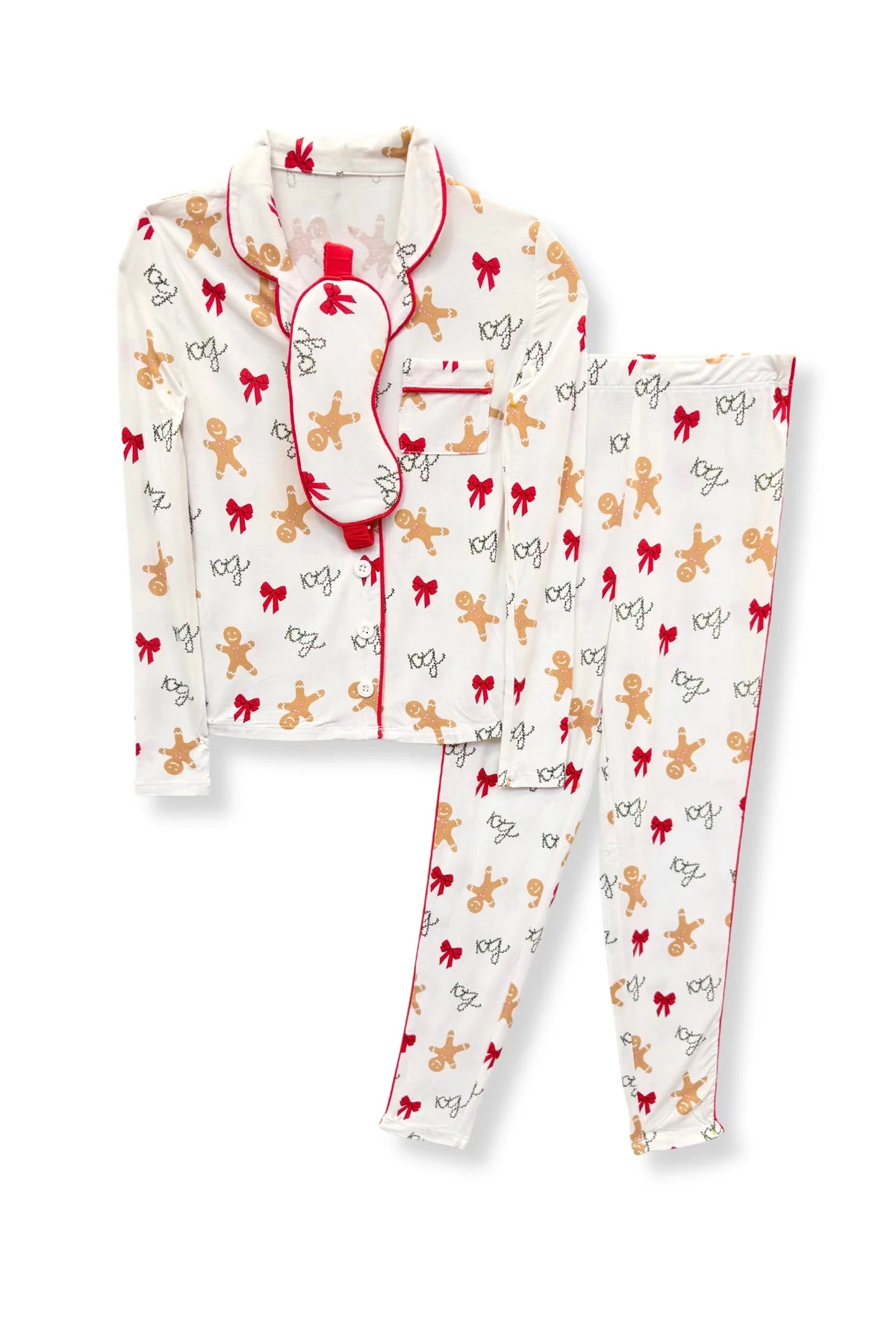 HOLIDAY MAIA LOUNGE SET in Gingerbread Print