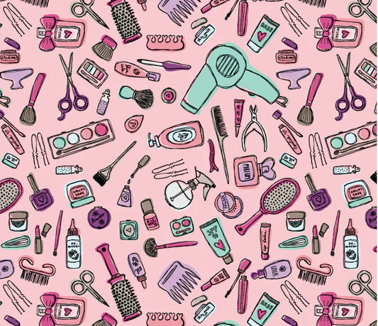 Girls Plush Robe - Sleepover Print