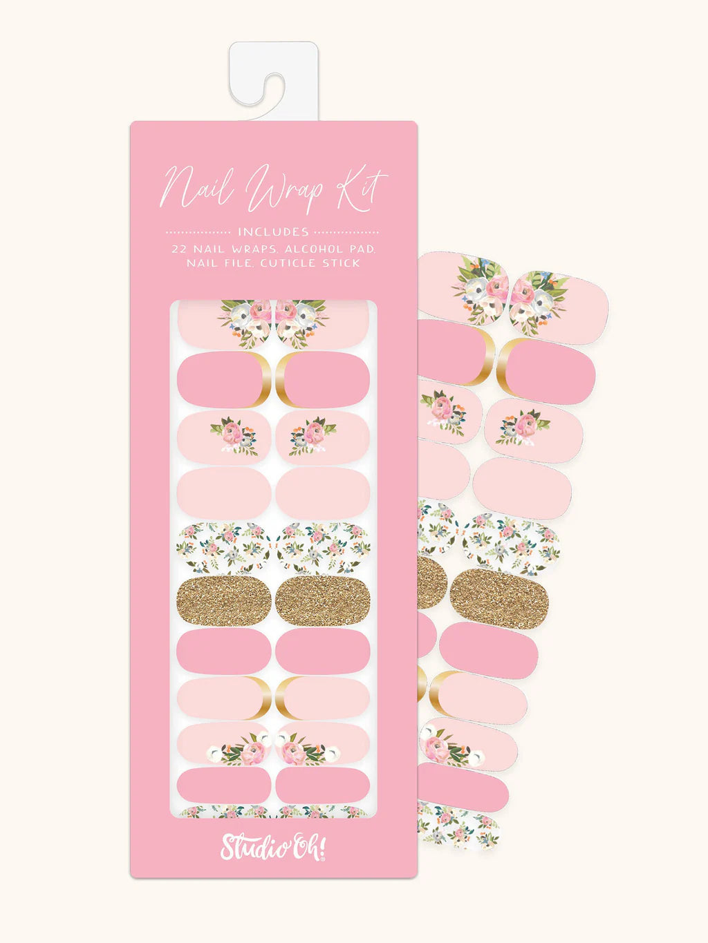 Bella Flora Mani Nail Wrap Kit