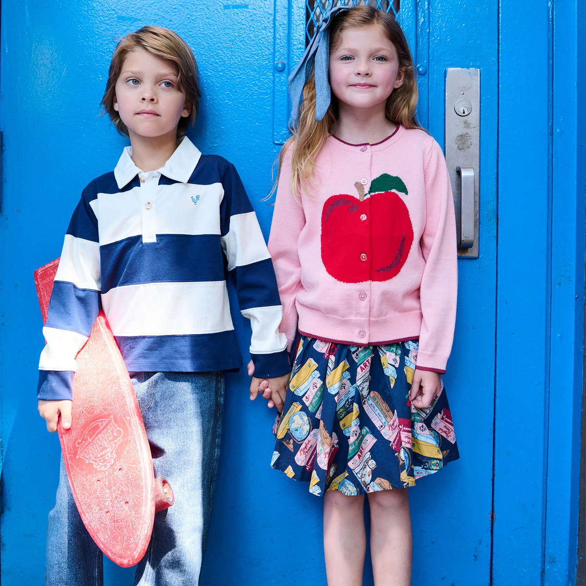 Albert Rugby shirt navy/white | Pink Chicken