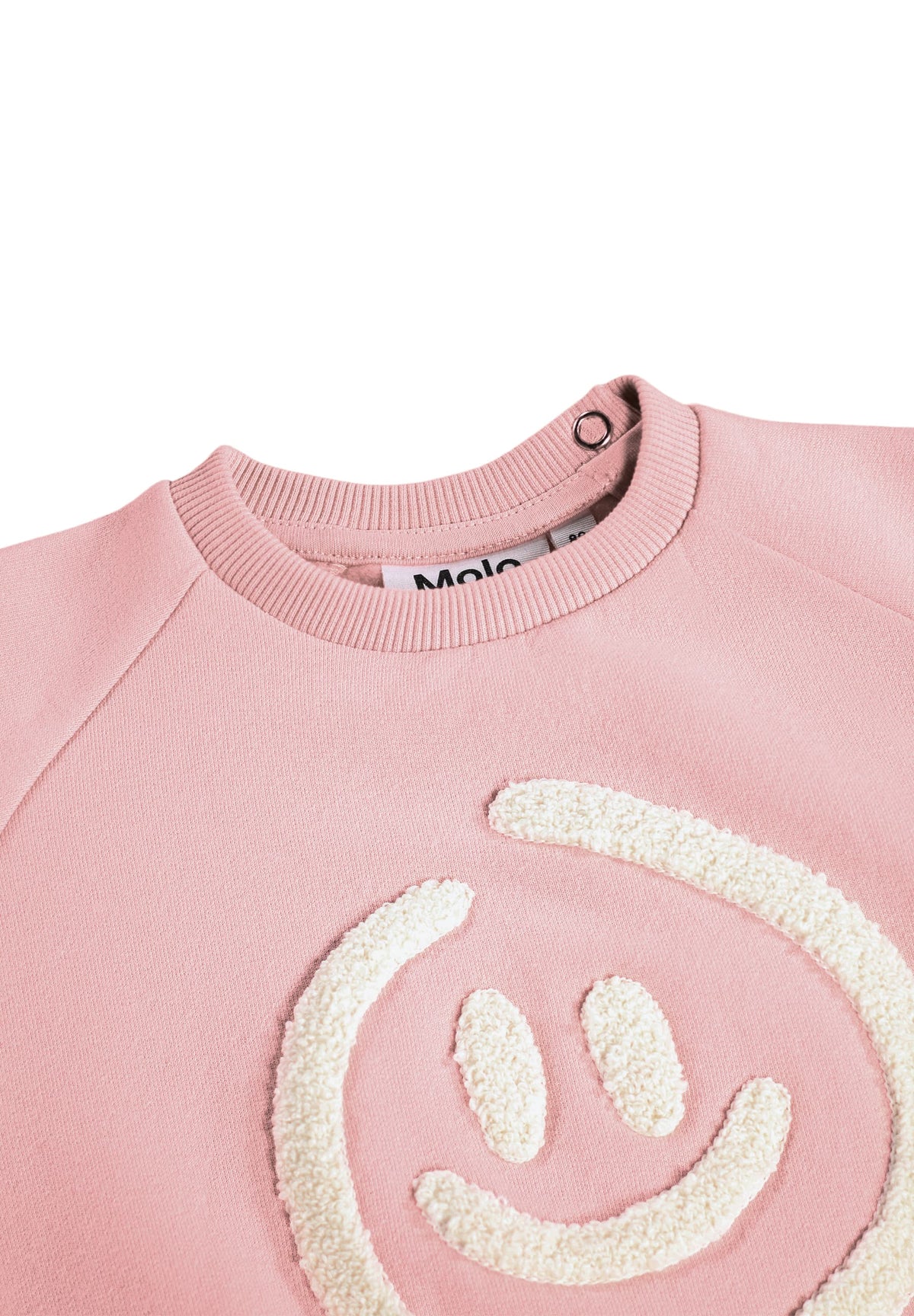 Disc Pink Smiley Sweatshirt | Molo