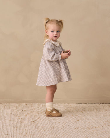 Callie Blue Gingham Dress | Rylee + Cru