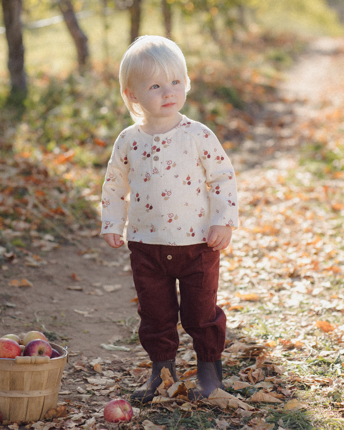 Luca Pant in Black Cherry | Rylee + Cru