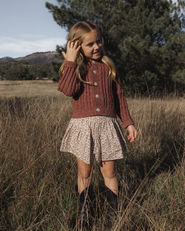 Primrose Floral Tiered Mini Skirt | Rylee + Cru