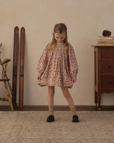Selene Pink Floral Dress | Rylee + Cru