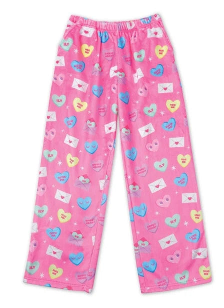 Love Notes Plush Pants - Iscream