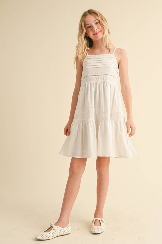 TWEEN KIDS GIRLS SWING MINI DRESS (7-14)