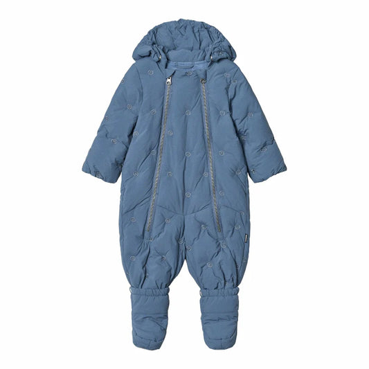 Hebe Baby Snowsuit in Evening Sky - Molo