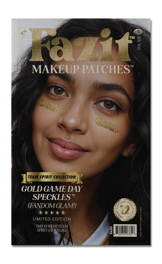 Gold Game Day Speckles