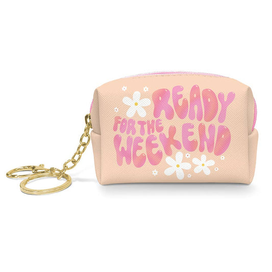 Ready for the Weekend Key Chain Pouch
