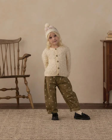 Chloe Textured Cardigan in Natural | Rylee + Cru