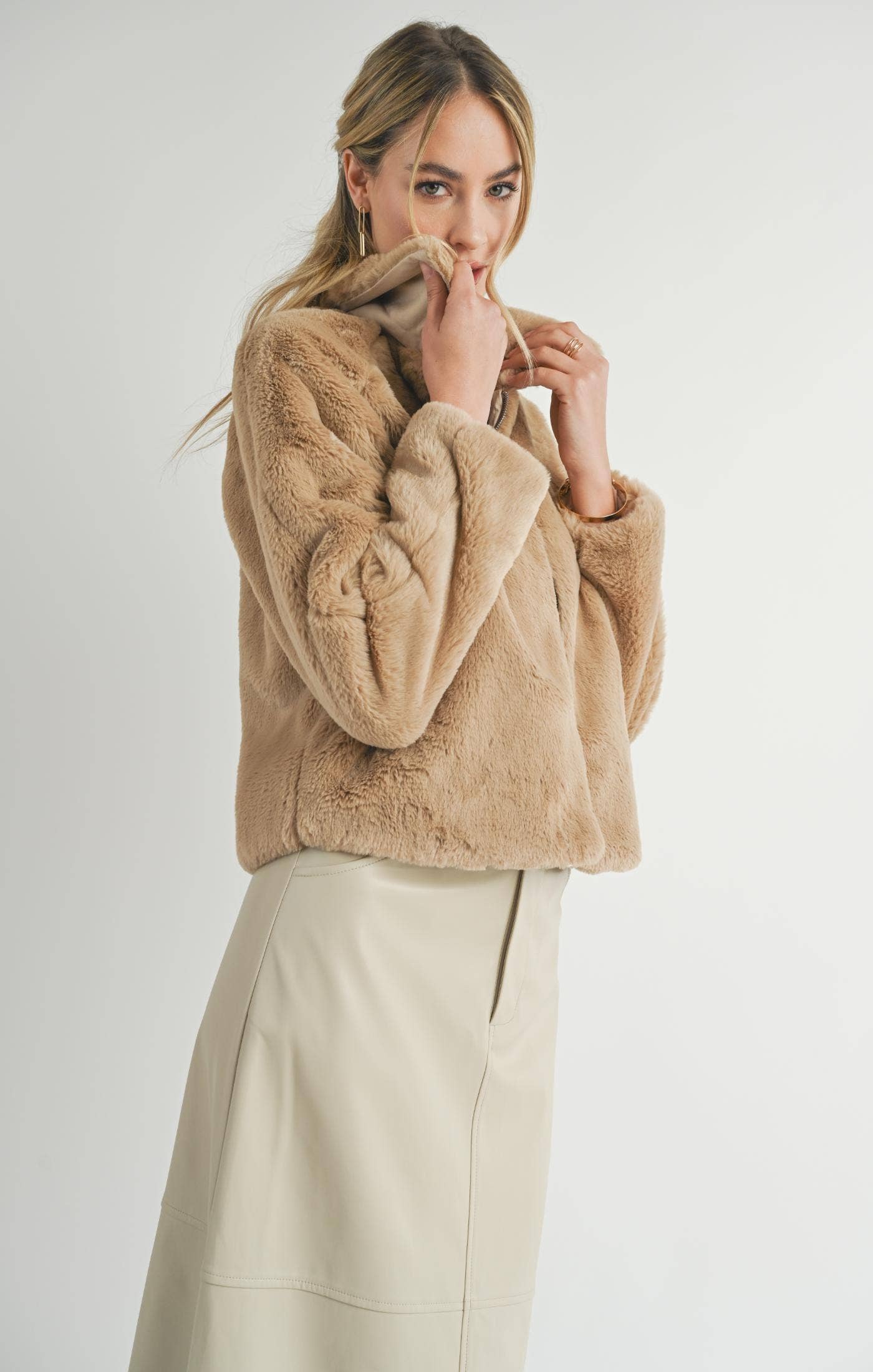 Faux Fur Jacket