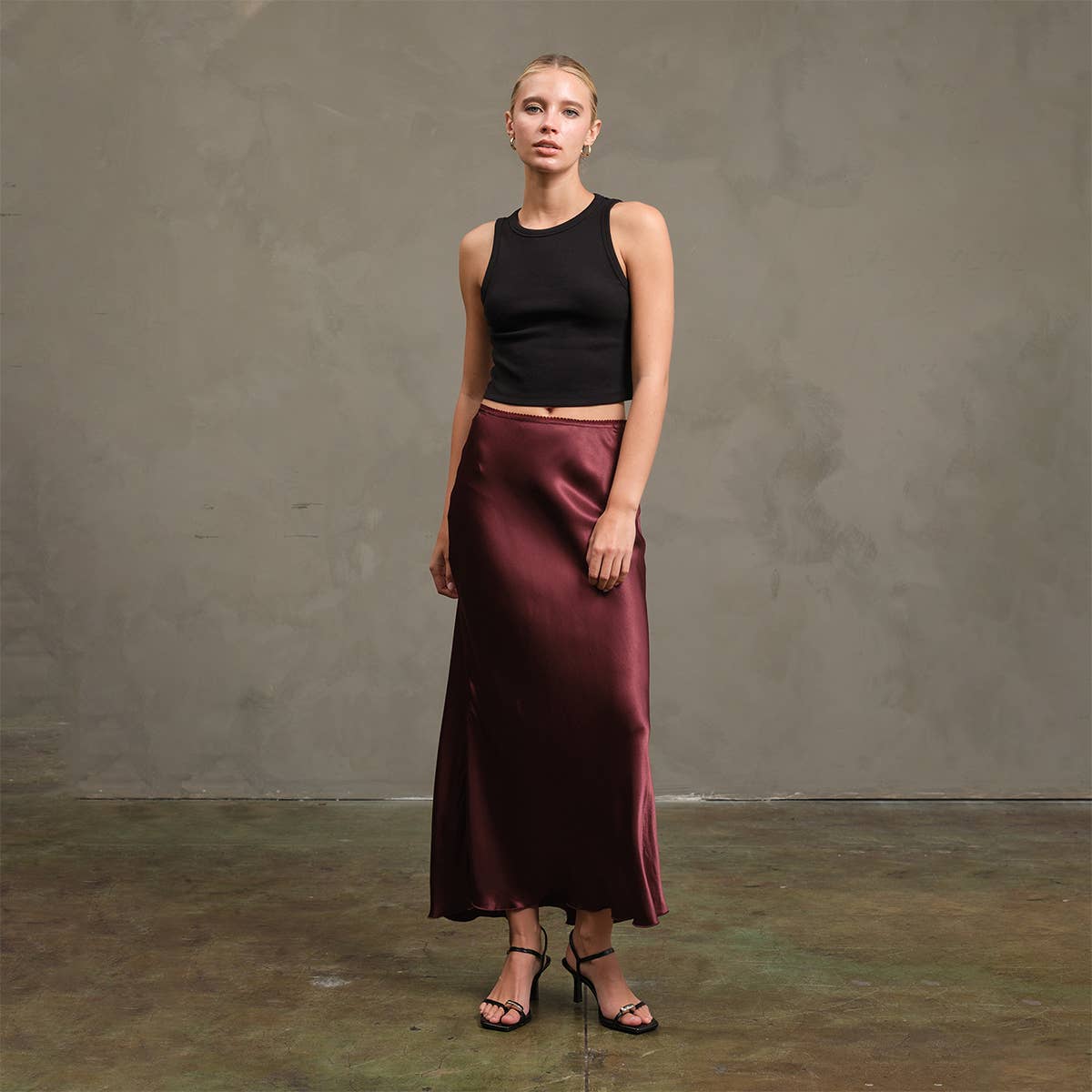 Satin Slip Skirt - RS1049
