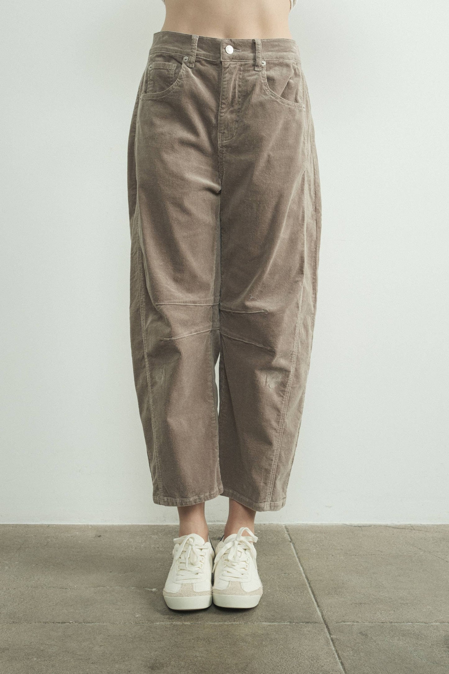 CORDUROY SLOUCHY RELAX FIT PANTS