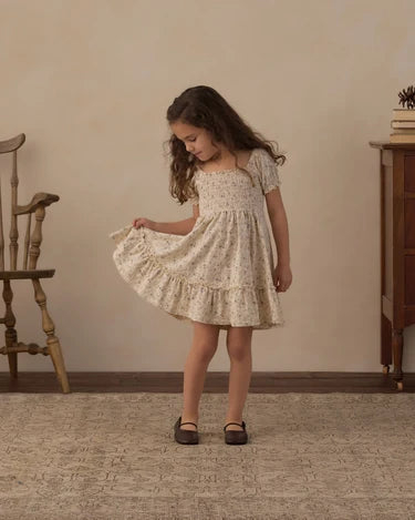 Sage Jersey Floral Dress in Meadow | Rylee + Cru