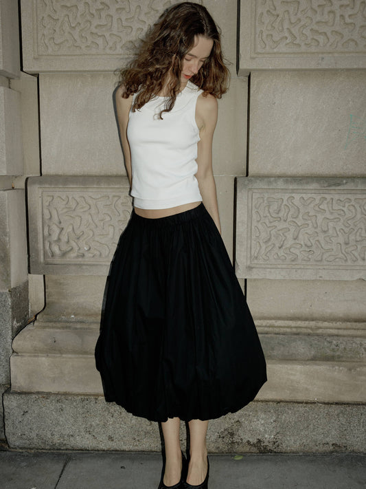 The Bella Skirt | Midi Bubble Skirt